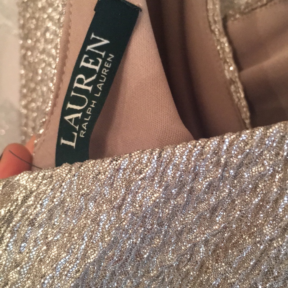 Ralph Lauren gold dress - Picture 6 of 8